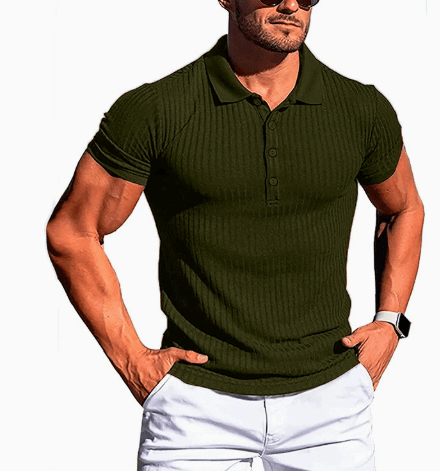 The Southern Atelier - Avalon Polo in Lightweight Stretch Blend for Comfortable Everyday Wear - The Southern AtelierSKU_1784316723866_924