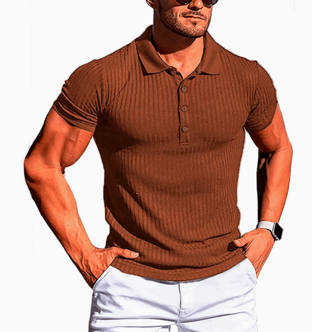 The Southern Atelier - Avalon Polo in Lightweight Stretch Blend for Comfortable Everyday Wear - The Southern AtelierSKU_1784316723866_924