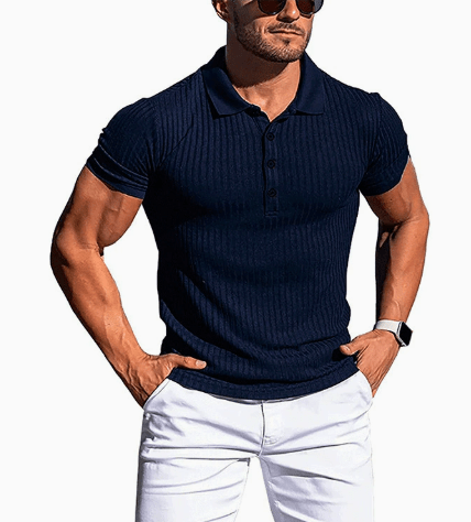 The Southern Atelier - Avalon Polo in Lightweight Stretch Blend for Comfortable Everyday Wear - The Southern AtelierSKU_1784316723866_924