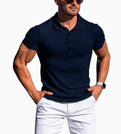 The Southern Atelier - Avalon Polo in Lightweight Stretch Blend for Comfortable Everyday Wear - The Southern AtelierSKU_1784316723866_924