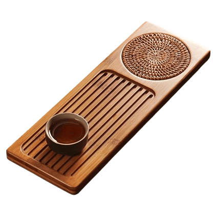 The Southern Atelier – Bamboo Tea Tray with Sculptural Elegance for Timeless Spaces - The Southern AtelierSKU_1775909299664_778