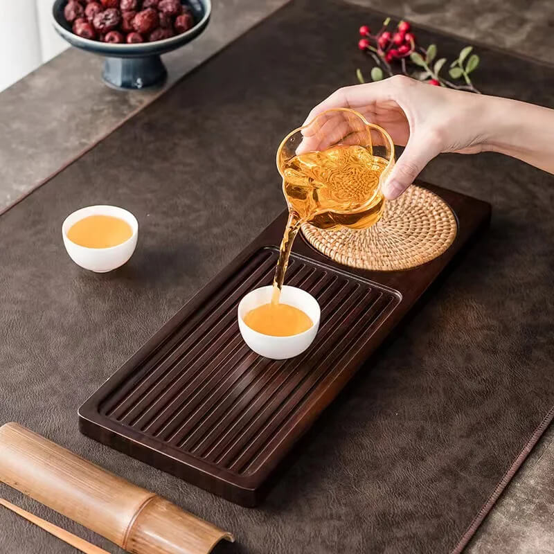 The Southern Atelier – Bamboo Tea Tray with Sculptural Elegance for Timeless Spaces - The Southern AtelierSKU_1775909299664_778