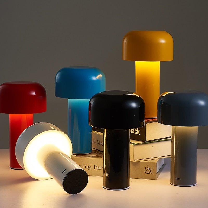 The Southern Atelier – Bell Mushroom Cordless LED Lamp - The Southern AtelierSKU_1755802909259_375