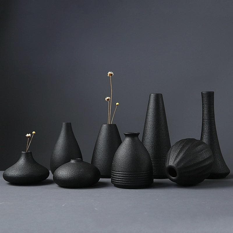 The Southern Atelier – Black as Night Ceramic Vases - The Southern AtelierSKU_1755799743880_303