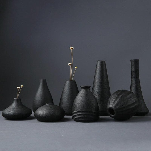 The Southern Atelier – Black as Night Ceramic Vases - The Southern AtelierSKU_1755799743880_303