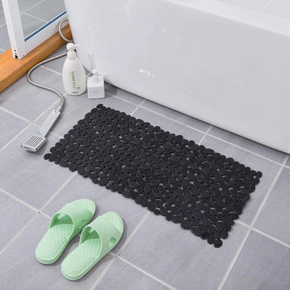 The Southern Atelier – BPA-Free Pebble Bath Mat in Soft Grey – for Serene Spaces - The Southern AtelierSKU_1775909276329_867