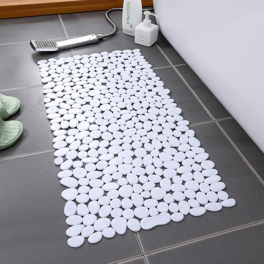 The Southern Atelier – BPA-Free Pebble Bath Mat in Soft Grey – for Serene Spaces - The Southern AtelierSKU_1775909276329_867