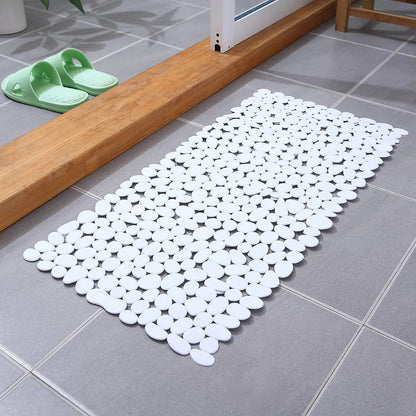 The Southern Atelier – BPA-Free Pebble Bath Mat in Soft Grey – for Serene Spaces - The Southern AtelierSKU_1775909276329_867