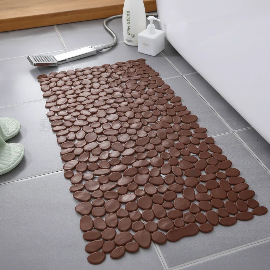 The Southern Atelier – BPA-Free Pebble Bath Mat in Soft Grey – for Serene Spaces - The Southern AtelierSKU_1775909276329_936