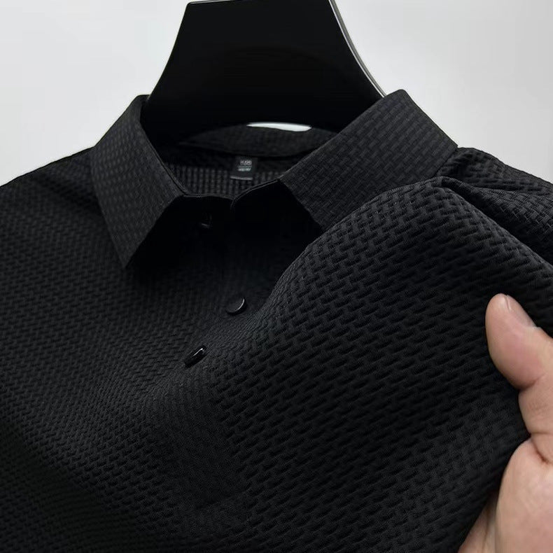The Southern Atelier - Breathable Polo Shirt with Anti - Wrinkle Finish for Sport and Casual Wear - The Southern AtelierSKU_1778870188402_235