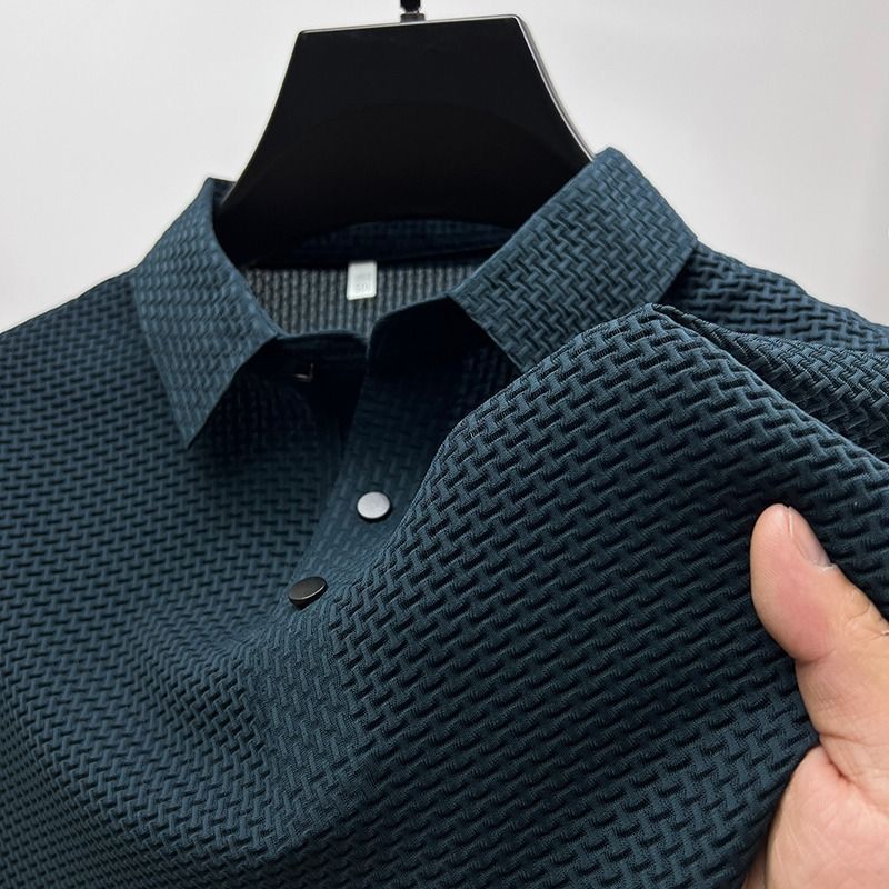 The Southern Atelier - Breathable Polo Shirt with Anti - Wrinkle Finish for Sport and Casual Wear - The Southern AtelierSKU_1778870188402_295