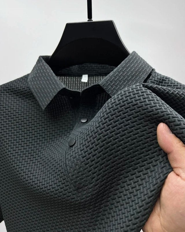 The Southern Atelier - Breathable Polo Shirt with Anti - Wrinkle Finish for Sport and Casual Wear - The Southern AtelierSKU_1778870188402_661