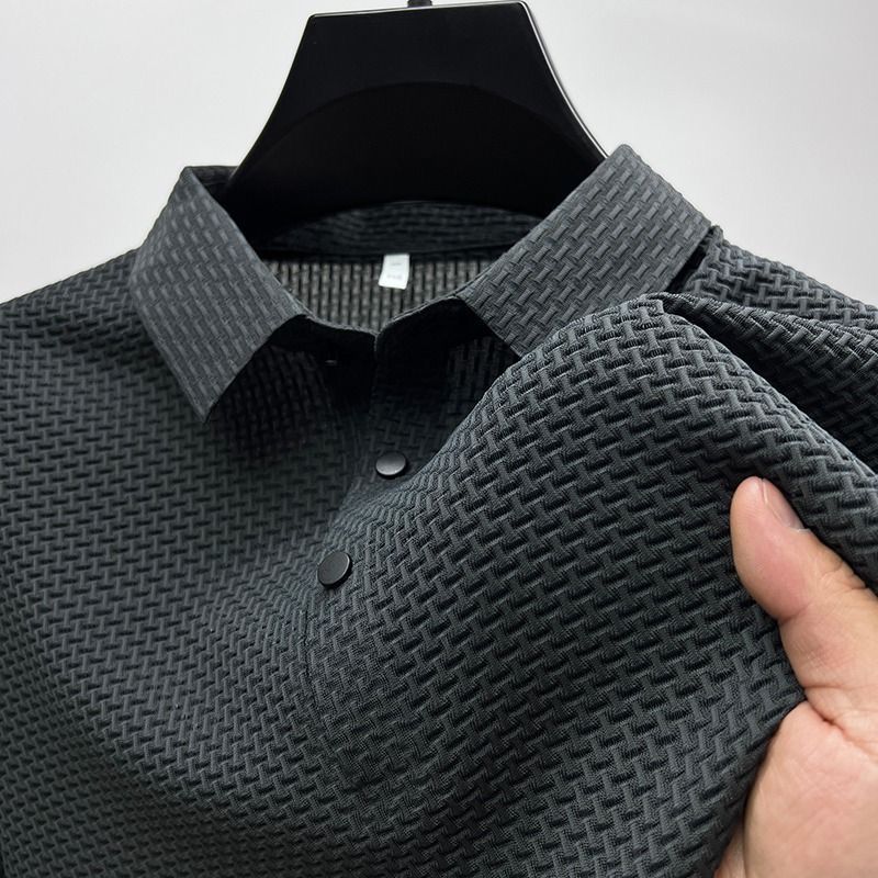 The Southern Atelier - Breathable Polo Shirt with Anti - Wrinkle Finish for Sport and Casual Wear - The Southern AtelierSKU_1778870188402_661