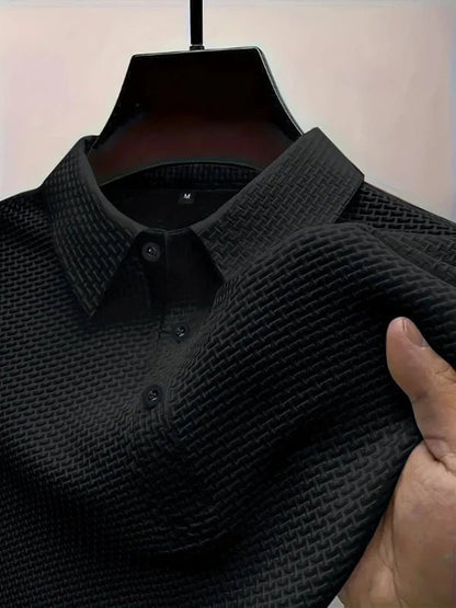 The Southern Atelier - Breathable Polo Shirt with Anti - Wrinkle Finish for Sport and Casual Wear - The Southern AtelierSKU_1778870188402_661