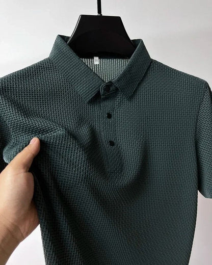 The Southern Atelier - Breathable Polo Shirt with Anti - Wrinkle Finish for Sport and Casual Wear - The Southern AtelierSKU_1778870188402_661