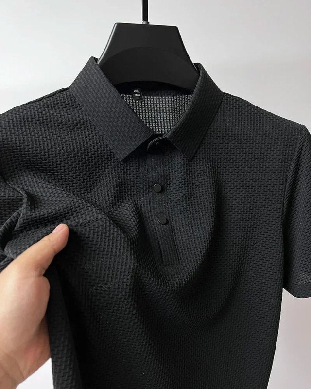 The Southern Atelier - Breathable Polo Shirt with Anti - Wrinkle Finish for Sport and Casual Wear - The Southern AtelierSKU_1778870188402_661