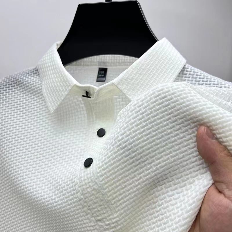 The Southern Atelier - Breathable Polo Shirt with Anti - Wrinkle Finish for Sport and Casual Wear - The Southern AtelierSKU_1778870188402_781