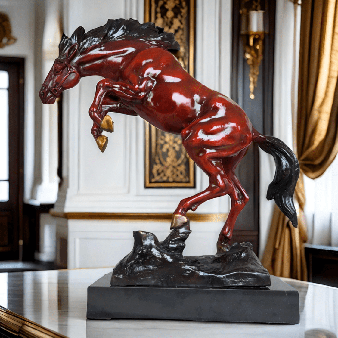 The Southern Atelier – Bronze Horse Sculpture - The Southern AtelierSKU_1754143403145_388