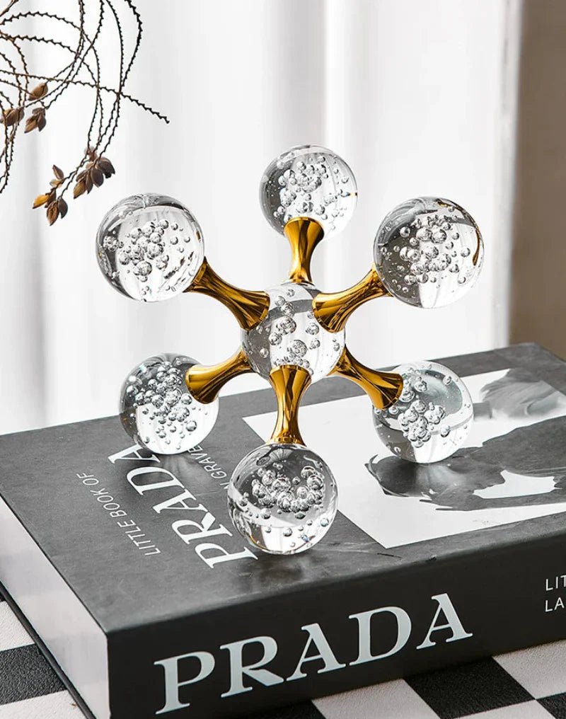 The Southern Atelier – Bubble Glass Star Decor - The Southern AtelierSKU_1755802879073_580