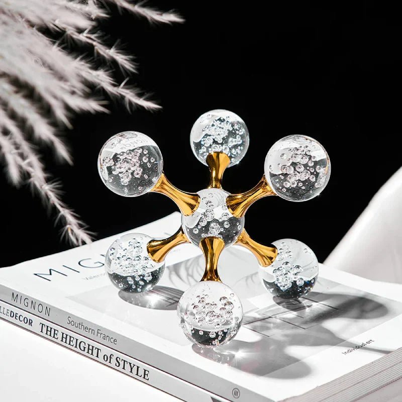 The Southern Atelier – Bubble Glass Star Decor - The Southern AtelierSKU_1755802879073_580