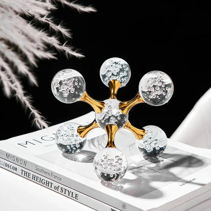 The Southern Atelier – Bubble Glass Star Decor - The Southern AtelierSKU_1755802879073_580