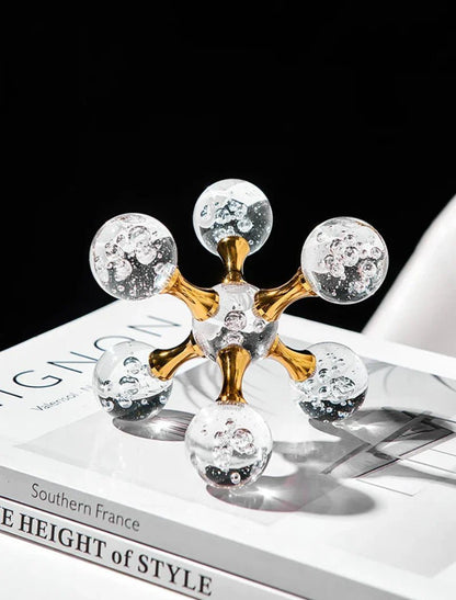The Southern Atelier – Bubble Glass Star Decor - The Southern AtelierSKU_1755802879073_580