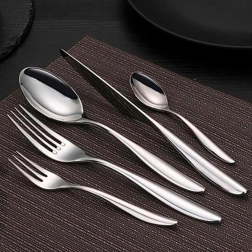 The Southern Atelier – Calibre Premium Stainless - Steel Cutlery Set for Timeless Dining Elegance - The Southern AtelierSKU_1758918548323_637