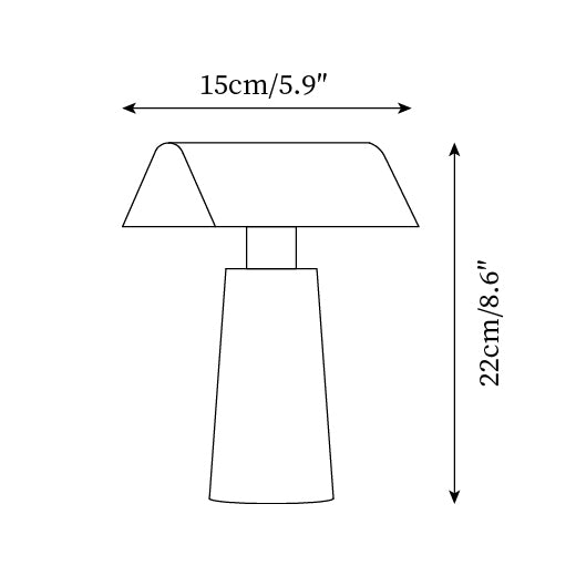 The Southern Atelier – Caret Table Lamp - The Southern AtelierSKU_1757776125769_972