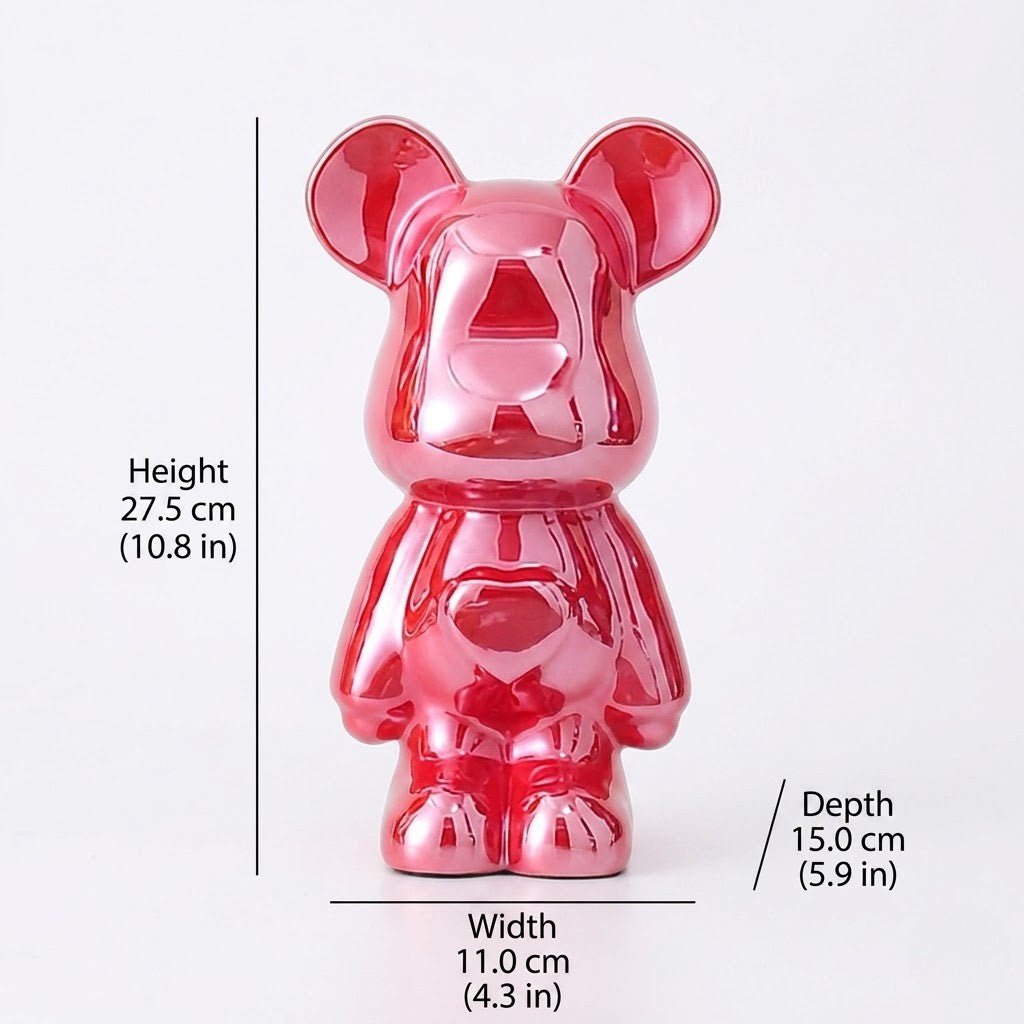The Southern Atelier – Ceramic Heart Bear - The Southern AtelierSKU_1757776158732_865