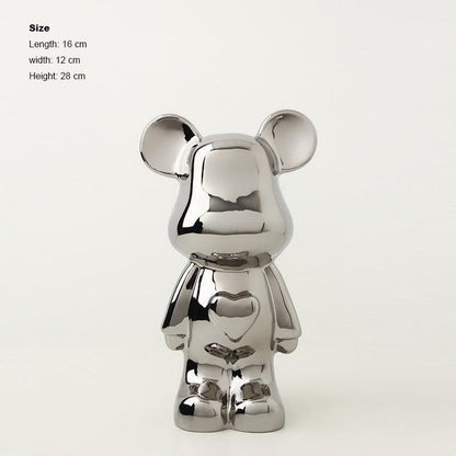 The Southern Atelier – Ceramic Heart Bear - The Southern AtelierSKU_1757776158732_865