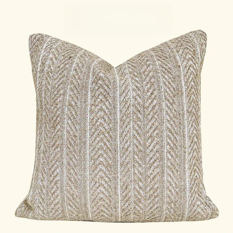 The Southern Atelier – Chic Grey Jacquard Cushion Cover for an Elegant Makeover - The Southern AtelierSKU_1774881498883_919
