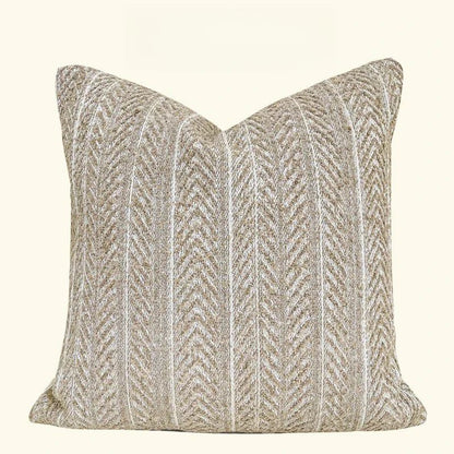 The Southern Atelier – Chic Grey Jacquard Cushion Cover for an Elegant Makeover - The Southern AtelierSKU_1774881498883_919