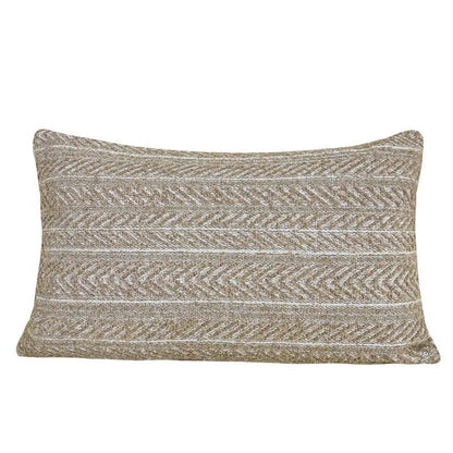 The Southern Atelier – Chic Grey Jacquard Cushion Cover for an Elegant Makeover - The Southern AtelierSKU_1774881498883_919