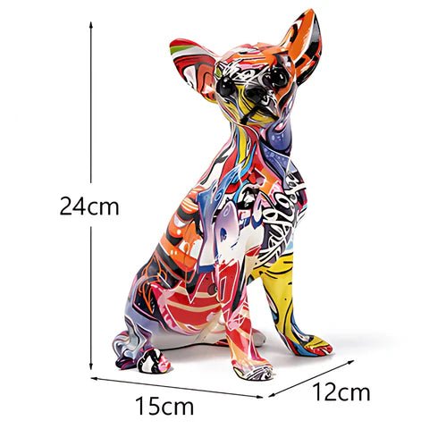 The Southern Atelier – Chihuahua Street Art Sculpture - The Southern AtelierSKU_1754935949086_324