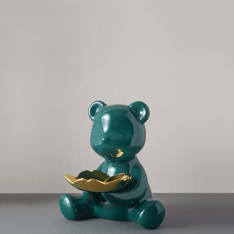 The Southern Atelier – Chrome Bear Key Holder Decor - The Southern AtelierSKU_1757776096947_498