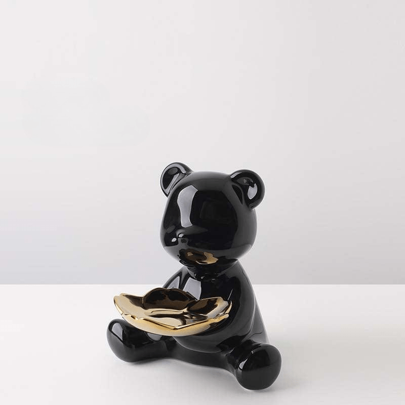The Southern Atelier – Chrome Bear Key Holder Decor - The Southern AtelierSKU_1757776096947_591