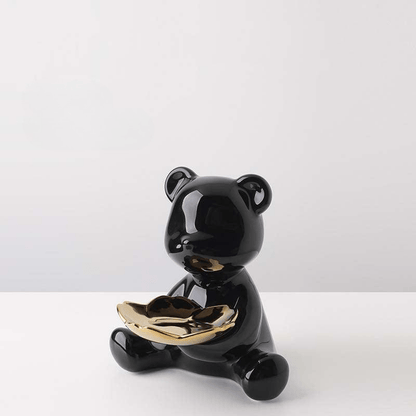 The Southern Atelier – Chrome Bear Key Holder Decor - The Southern AtelierSKU_1757776096947_591