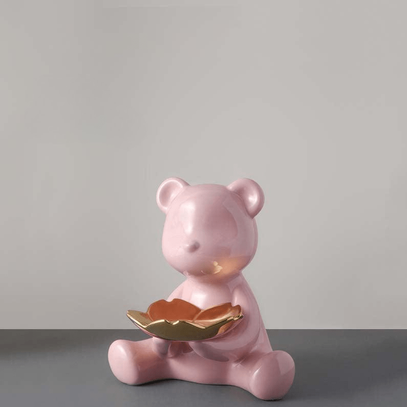 The Southern Atelier – Chrome Bear Key Holder Decor - The Southern AtelierSKU_1757776096947_763