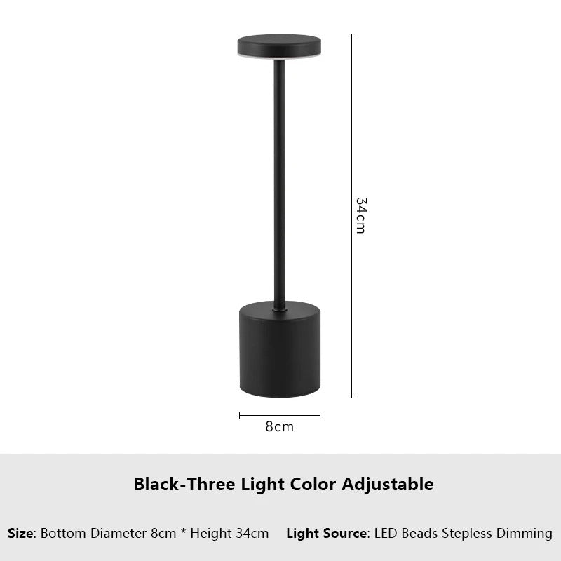The Southern Atelier – Classic Metal Touch Lamp - The Southern AtelierSKU_1758022892364_800