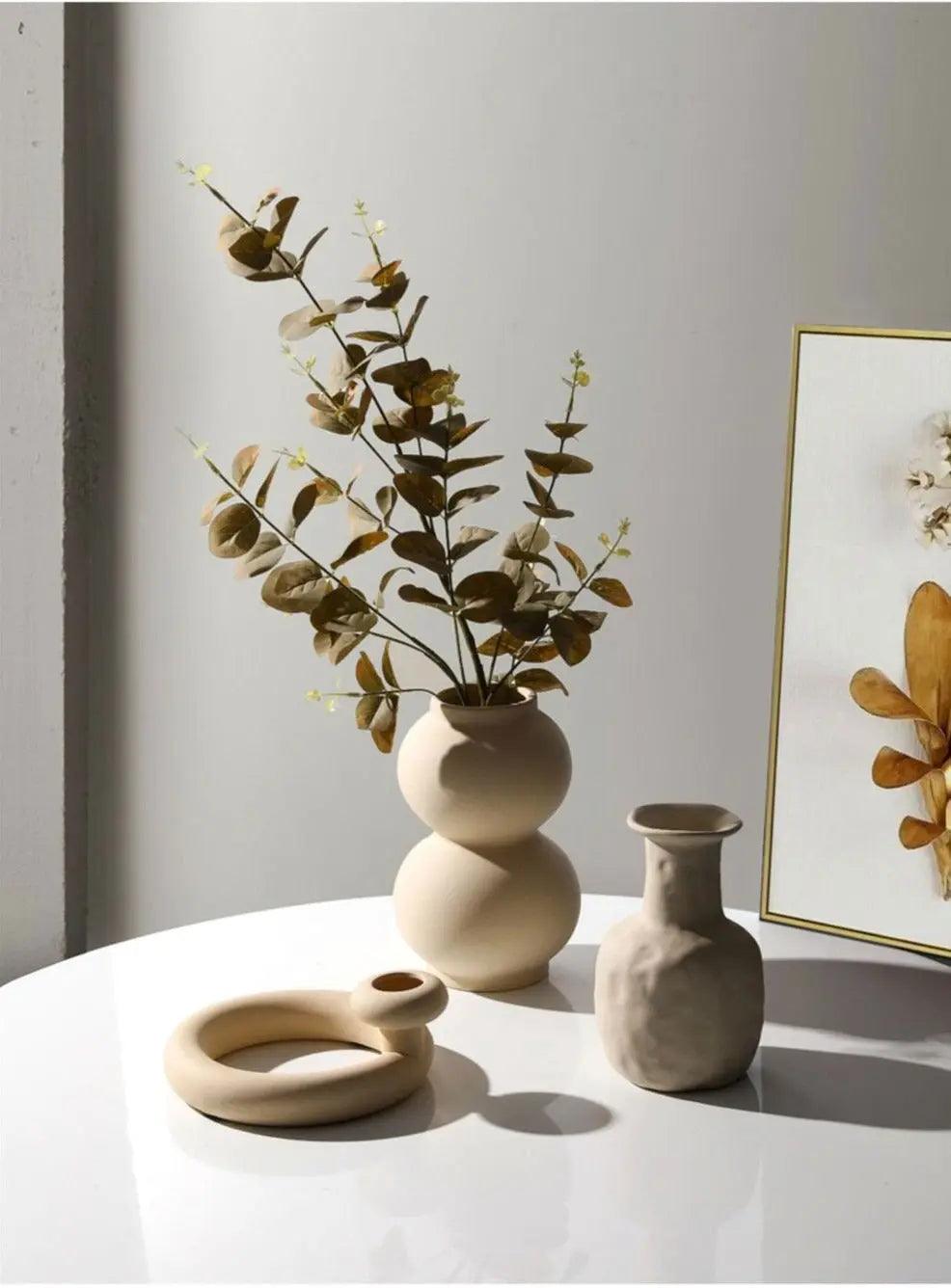 The Southern Atelier – Classic Minimalist Ceramic Vase - The Southern AtelierSKU_1758022824204_430