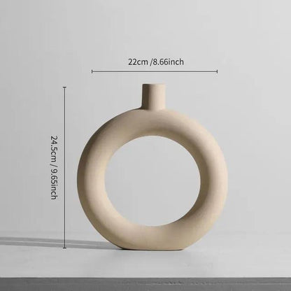 The Southern Atelier – Classic Minimalist Ceramic Vase - The Southern AtelierSKU_1758022824204_430