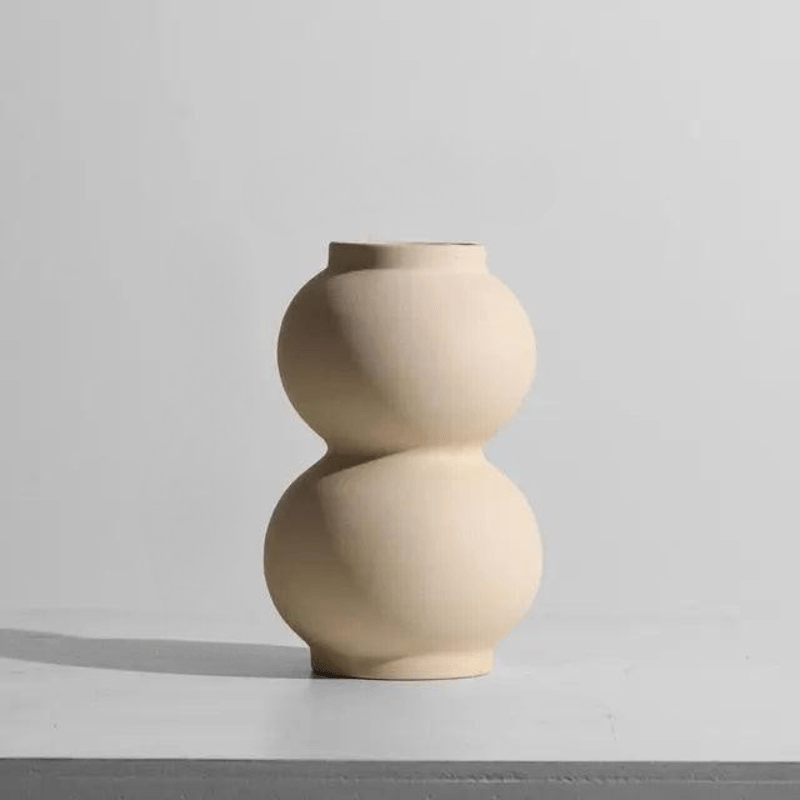The Southern Atelier – Classic Minimalist Ceramic Vase - The Southern AtelierSKU_1758022824204_789