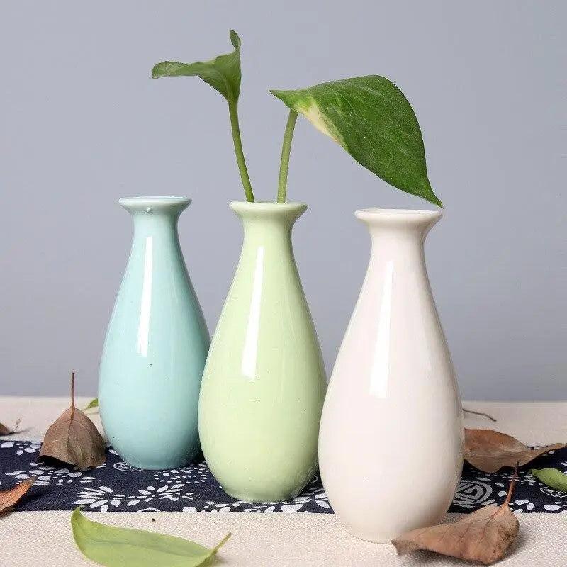 The Southern Atelier – Classic Pastel Ceramic Vase - The Southern AtelierSKU_1758022797778_952