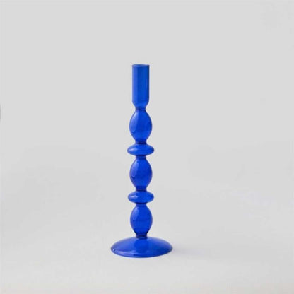 The Southern Atelier – Cobalt Glass Candle Holders - The Southern AtelierSKU_1755802945533_442
