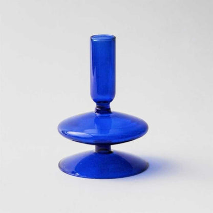 The Southern Atelier – Cobalt Glass Candle Holders - The Southern AtelierSKU_1755802945533_935