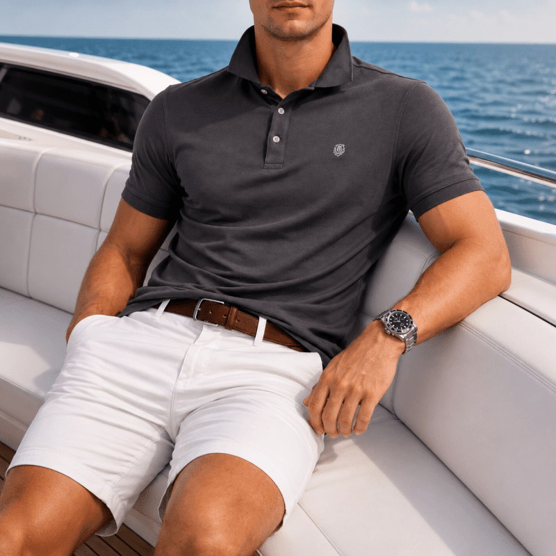 The Southern Atelier - Cocora 100% Cotton Polo for Comfortable Everyday Wear - The Southern AtelierSKU_1784316943002_29