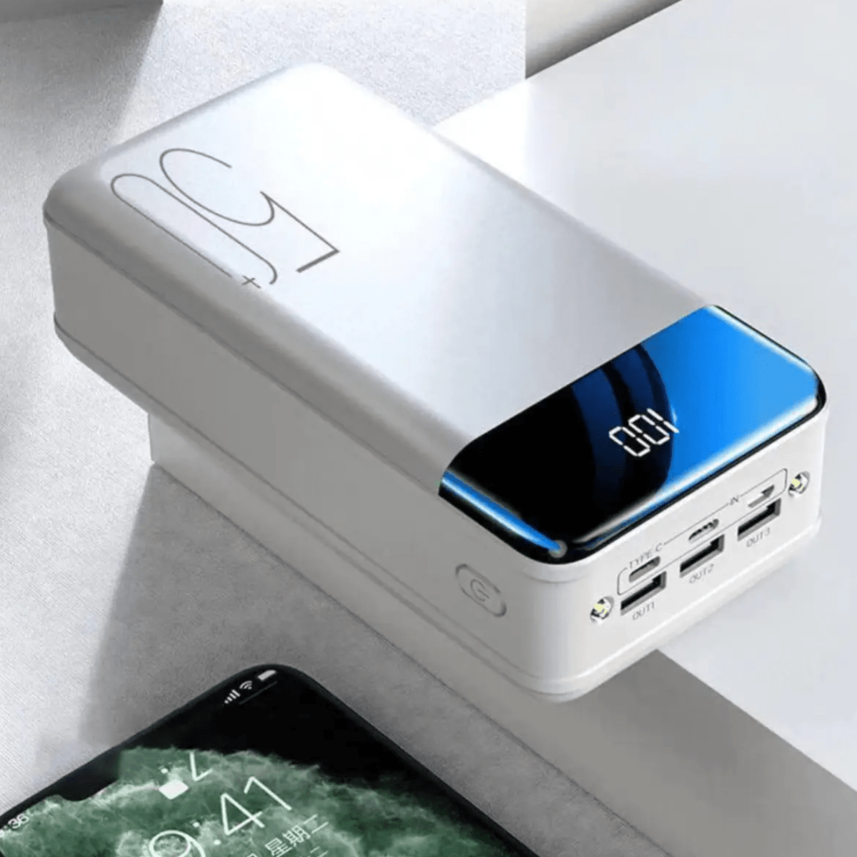 The Southern Atelier - Compact 15,000mAh Power Bank with Fast Charging for Phones, Tablets and Laptops - The Southern AtelierSKU_1786566543394_88