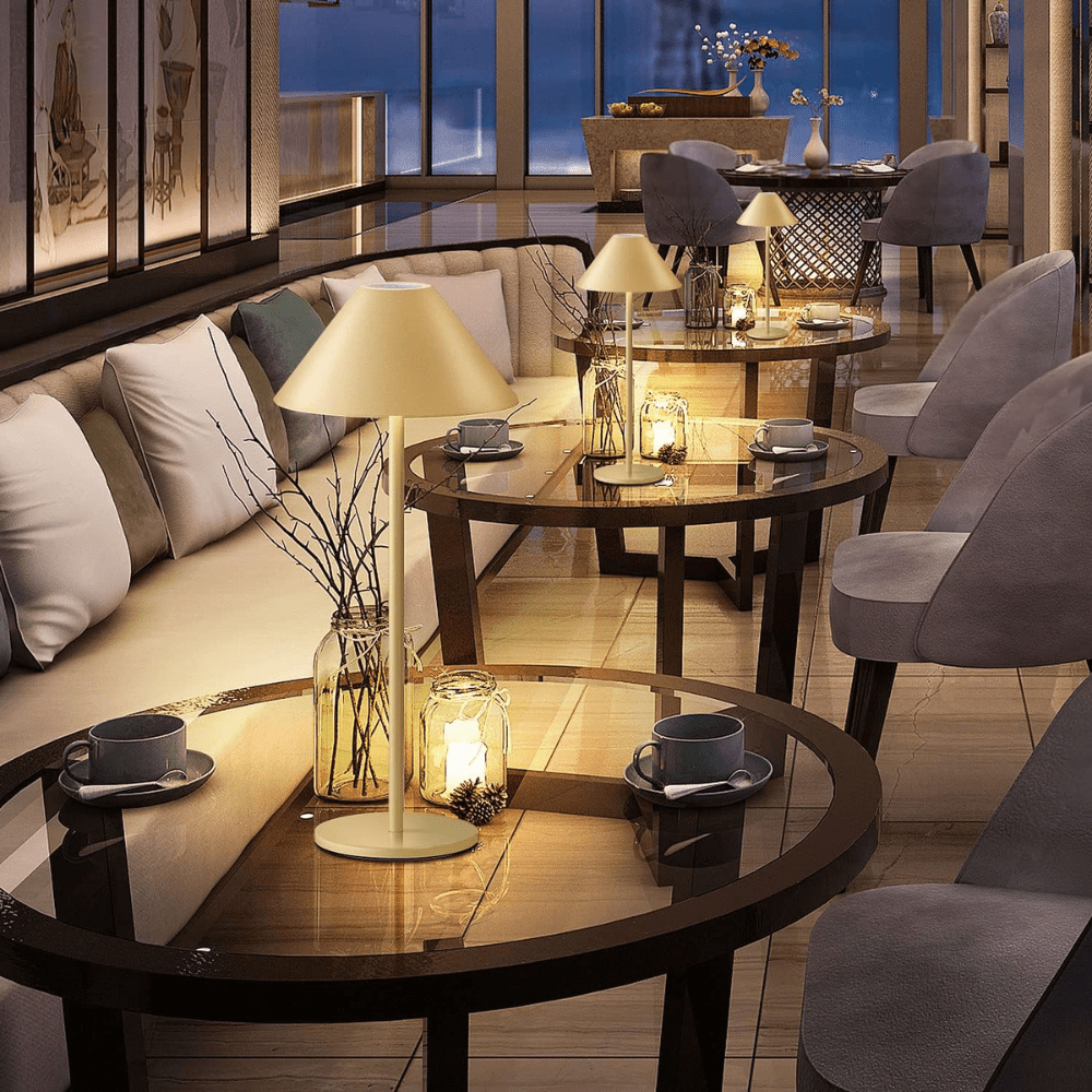 The Southern Atelier – Conical Traveller Glow Lamp - The Southern AtelierSKU_1758022874659_929