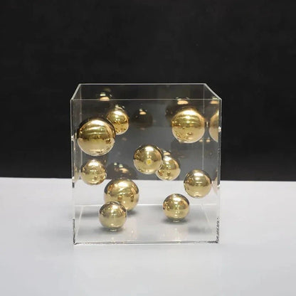 The Southern Atelier – Contemporary Dot Art Cube - The Southern AtelierSKU_1755802851741_146