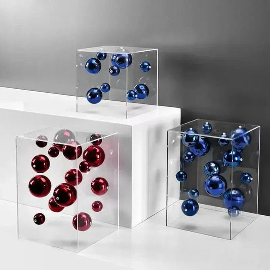 The Southern Atelier – Contemporary Dot Art Cube - The Southern AtelierSKU_1755802851741_146